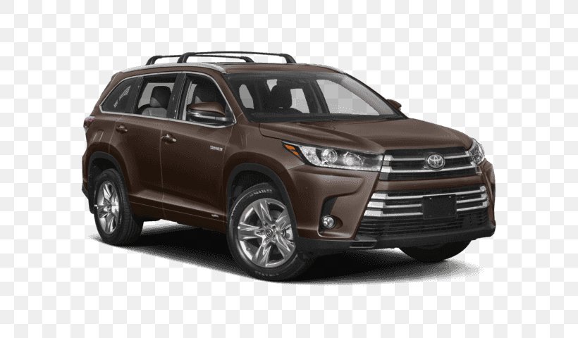 2018 Toyota Highlander Hybrid XLE Sport Utility Vehicle Car 2018 Toyota Highlander Hybrid Limited Platinum, PNG, 640x480px, 2018 Toyota Highlander, 2018 Toyota Highlander Hybrid, 2018 Toyota Highlander Hybrid Xle, Toyota, Automotive Design Download Free