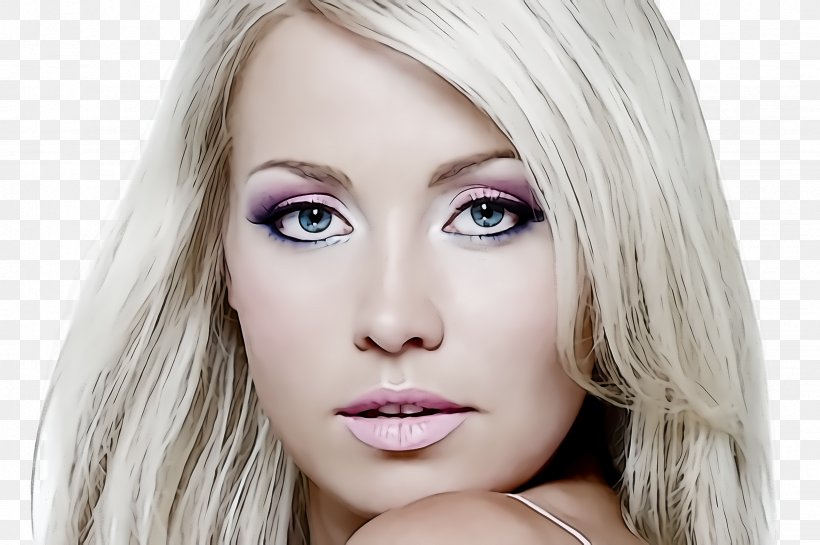 Hair Face Eyebrow Blond Skin, PNG, 2452x1632px, Hair, Beauty, Blond, Cheek, Chin Download Free