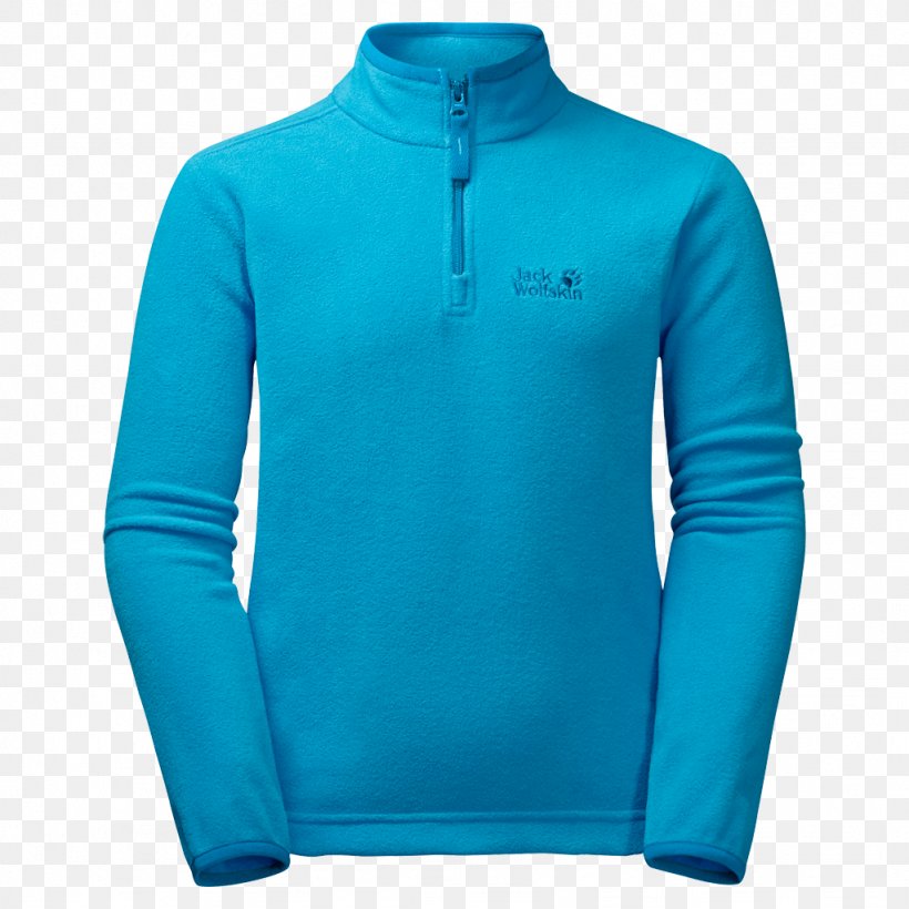 T-shirt Fleece Jacket Hoodie, PNG, 1024x1024px, Tshirt, Active Shirt, Aqua, Blue, Clothing Download Free