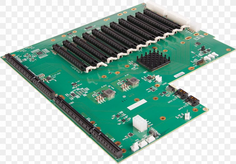 Microcontroller Backplane Motherboard PCI Express Network Cards & Adapters, PNG, 886x616px, Microcontroller, Backplane, Central Processing Unit, Circuit Component, Computer Component Download Free