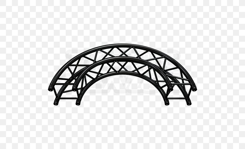 Truss Circle, PNG, 500x500px, Truss, Architectural Engineering, Automotive Exterior, Black And White, Curve Download Free