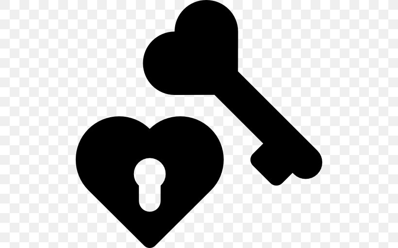 Key Padlock, PNG, 512x512px, Key, Black And White, Drawing, Heart, Idea Download Free