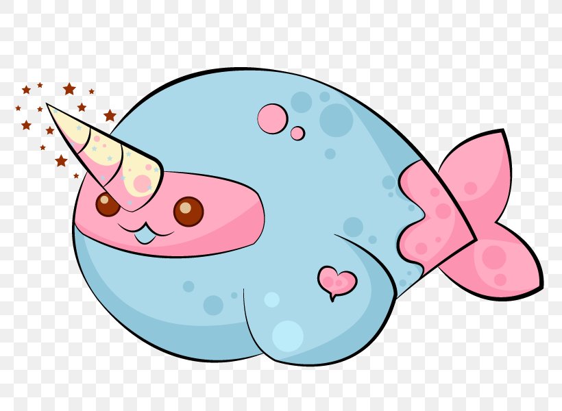 Narwhal Cuteness Drawing Kavaii, PNG, 800x600px, Narwhal, Animal, Area, Art, Artwork Download Free