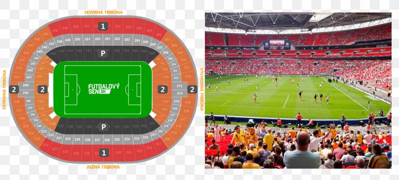 Wembley Stadium Soccer-specific Stadium FA Cup Tottenham Hotspur F.C., PNG, 1400x634px, Wembley Stadium, Arena, Ball, Championship, Competition Event Download Free