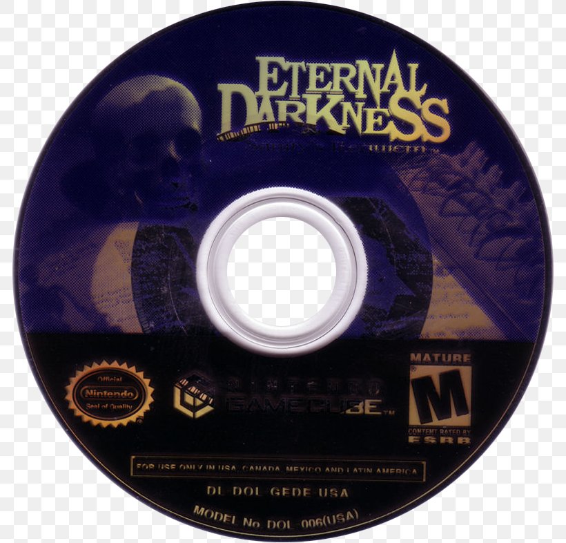 GameCube Eternal Darkness Resident Evil 4 Resident Evil – Code: Veronica Resident Evil Zero, PNG, 786x786px, Gamecube, Actionadventure Game, Capcom, Compact Disc, Dvd Download Free