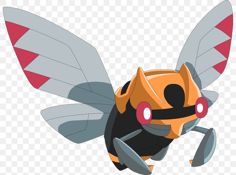 Pokémon X And Y Ninjask Nincada Clip Art, PNG, 800x608px, Ninjask, Beedrill, Butterfly, Butterfree, Cartoon Download Free
