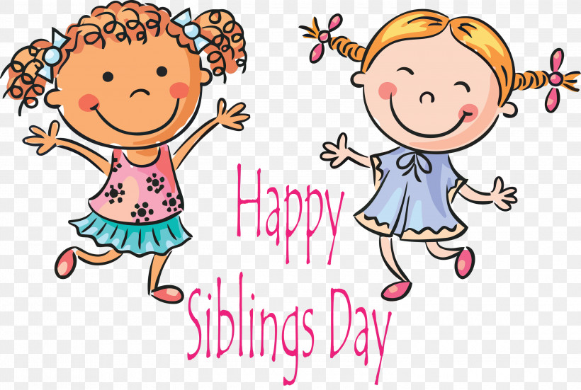 Siblings Day Happy Siblings Day National Siblings Day, PNG, 3000x2019px, Siblings Day, Cartoon, Celebrating, Cheek, Child Download Free