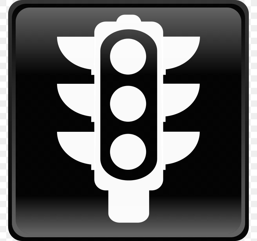 Traffic Light Driving Clip Art, PNG, 768x768px, Traffic Light, Black And White, Brand, Driving, Logo Download Free