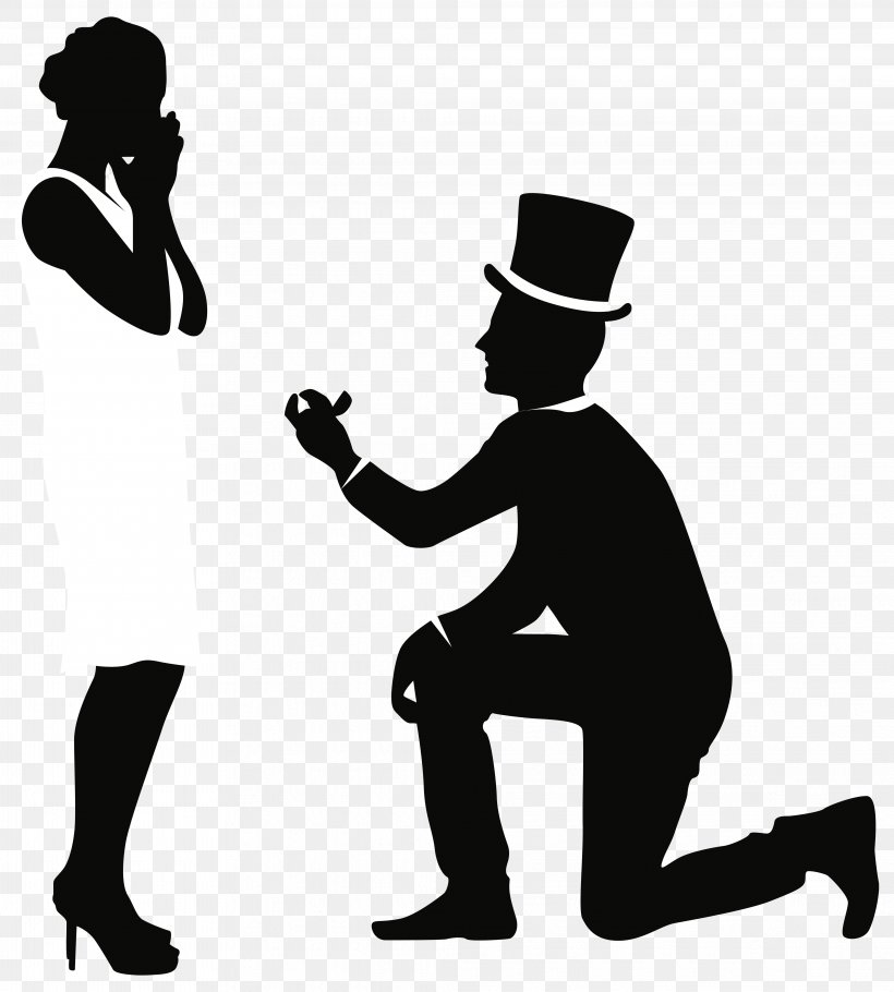 Couple Romance Clip Art, PNG, 4051x4500px, Couple, Black And White, Footwear, Gentleman, Headgear Download Free