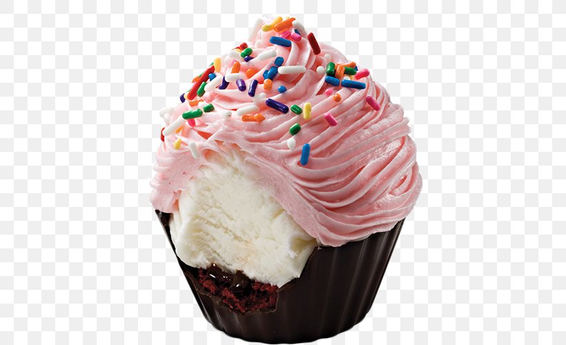 Ice Cream Cupcake Birthday Cake Frosting & Icing, PNG, 500x500px, Ice Cream, Baking, Baking Cup, Batter, Birthday Cake Download Free