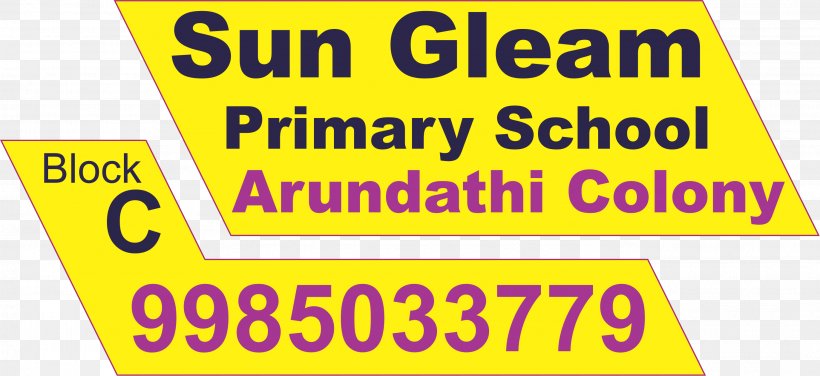 Sun Gleam High School Chandrayangutta Road Logo Brand, PNG, 2745x1259px, School, Advertising, Area, Banner, Brand Download Free