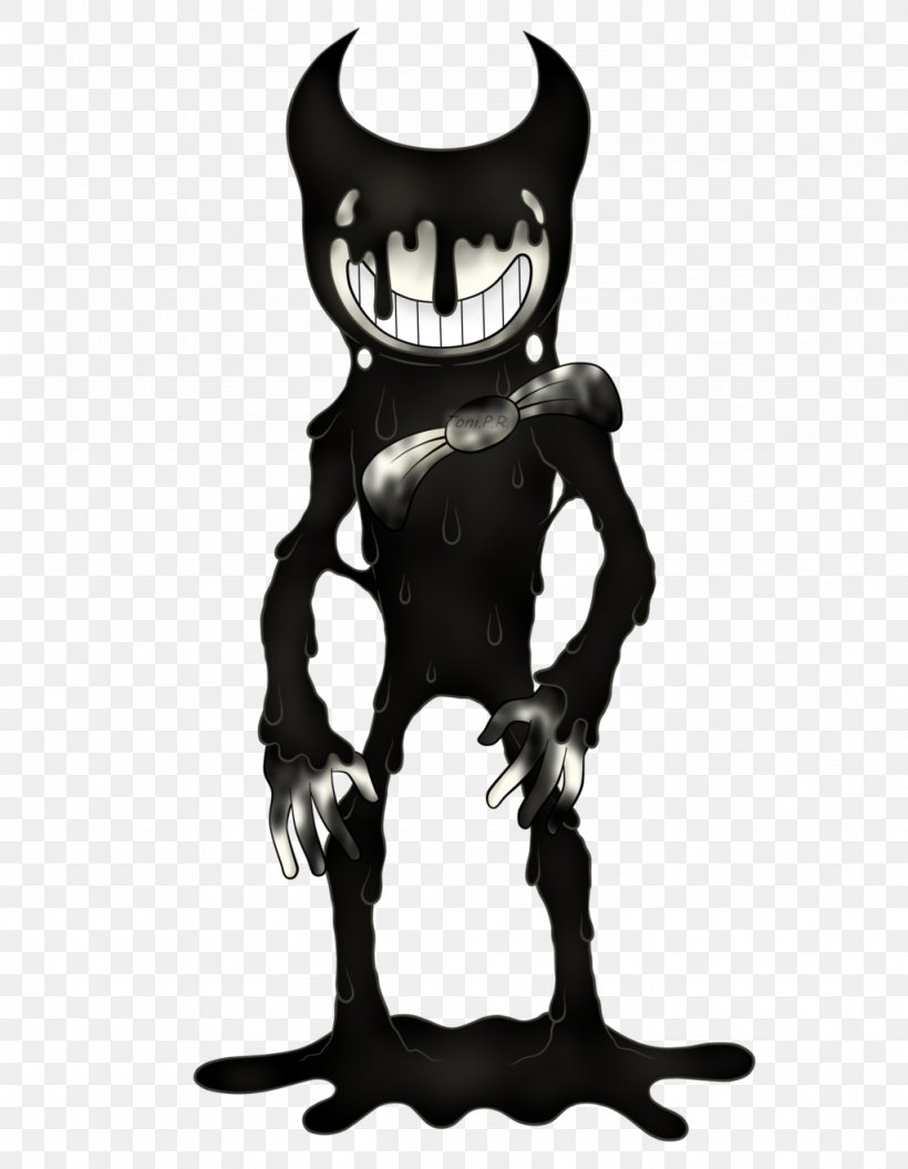 Bendy And The Ink Machine Drawing Digital Art Fan Art, PNG, 1024x1319px, Bendy And The Ink Machine, Art, Black, Black And White, Cartoon Download Free