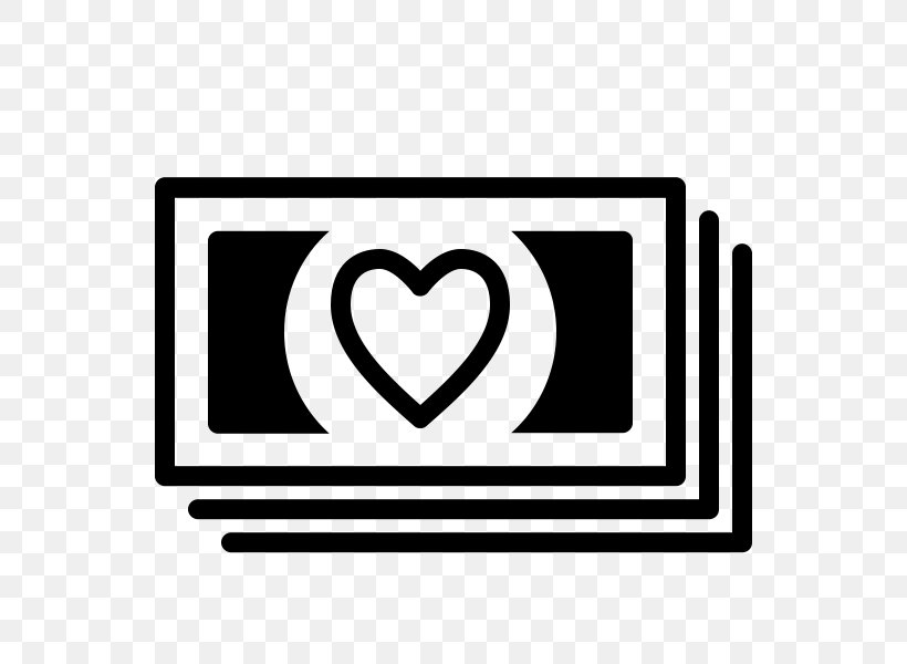 Heart Symbol, PNG, 600x600px, United States Dollar, Banknote, Blackandwhite, Cash, Dollar Download Free