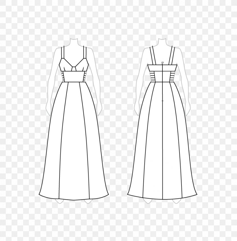 Clothing Dress Drawing Pattern, PNG, 944x961px, Clothing, Abdomen, Arm, Artwork, Black And White Download Free