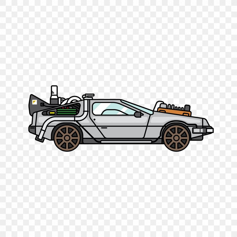 DMC DeLorean Dr. Emmett Brown Marty McFly Car DeLorean Time Machine, PNG, 1200x1200px, Dmc Delorean, Automotive Design, Back To The Future, Back To The Future Part Iii, Car Download Free