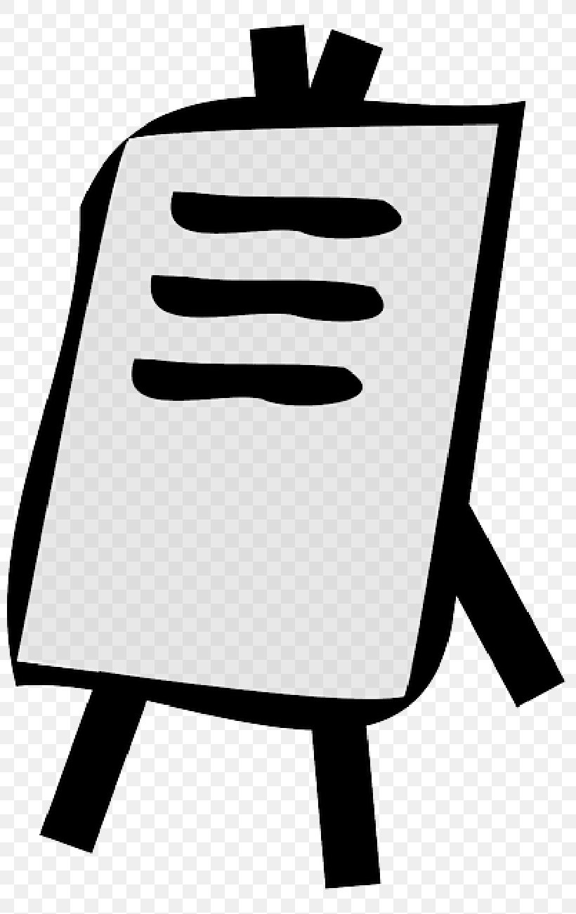 Flip Chart Easel Paper Clip Art Dry-Erase Boards, PNG, 800x1302px, Flip Chart, Artwork, Blackandwhite, Chart, Drawing Download Free