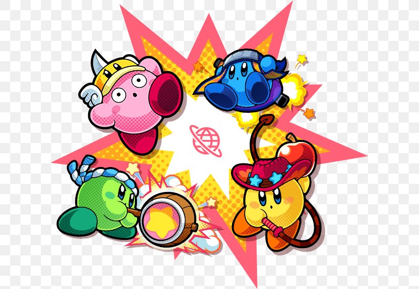 Kirby Battle Royale Nintendo 3DS Game, PNG, 622x566px, 2017, Kirby Battle Royale, Area, Art, Artwork Download Free