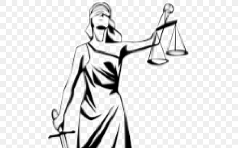 Lady Justice Drawing, PNG, 512x512px, Lady Justice, Arm, Art, Artwork, Black And White Download Free