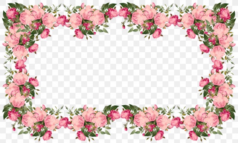 Borders And Frames Flower Clip Art, PNG, 1600x962px, Borders And Frames, Azalea, Blossom, Branch, Cut Flowers Download Free