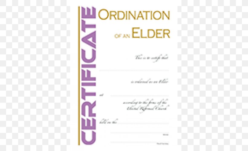 Elder United Reformed Church Ordination Presbyterianism, PNG, 500x500px, Elder, Area, Blessing, Brand, Certification Download Free