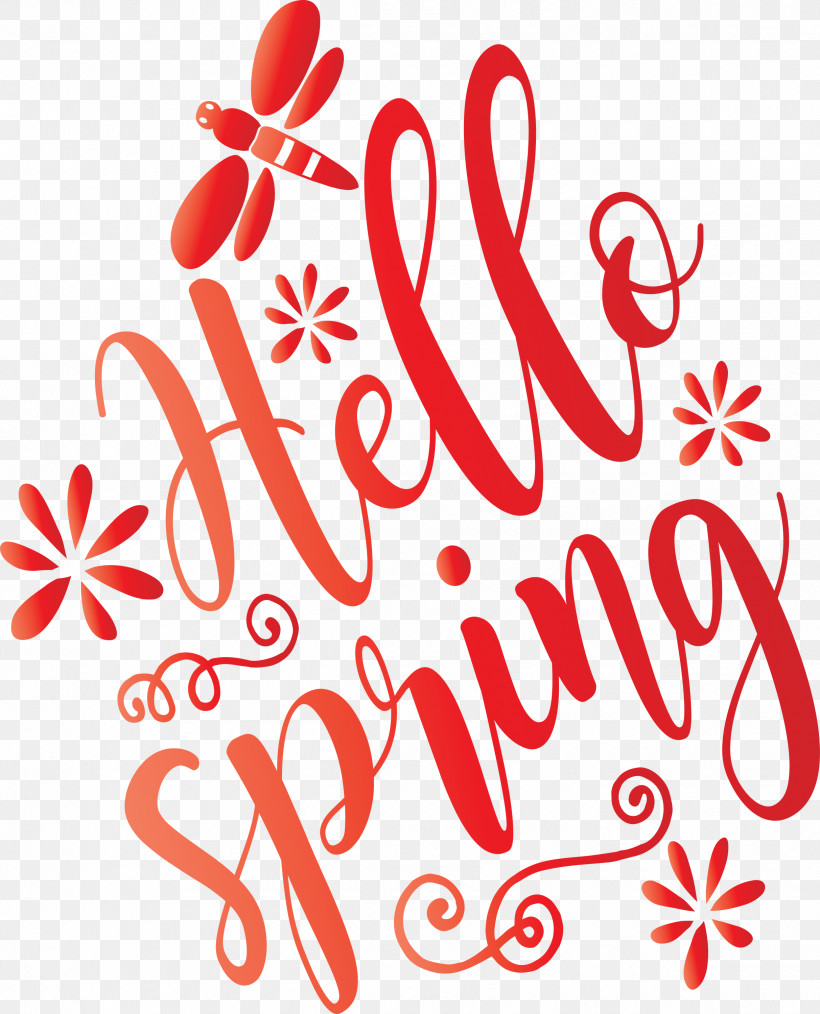 Hello Spring Spring, PNG, 2425x3000px, Hello Spring, Spring, Text Download Free