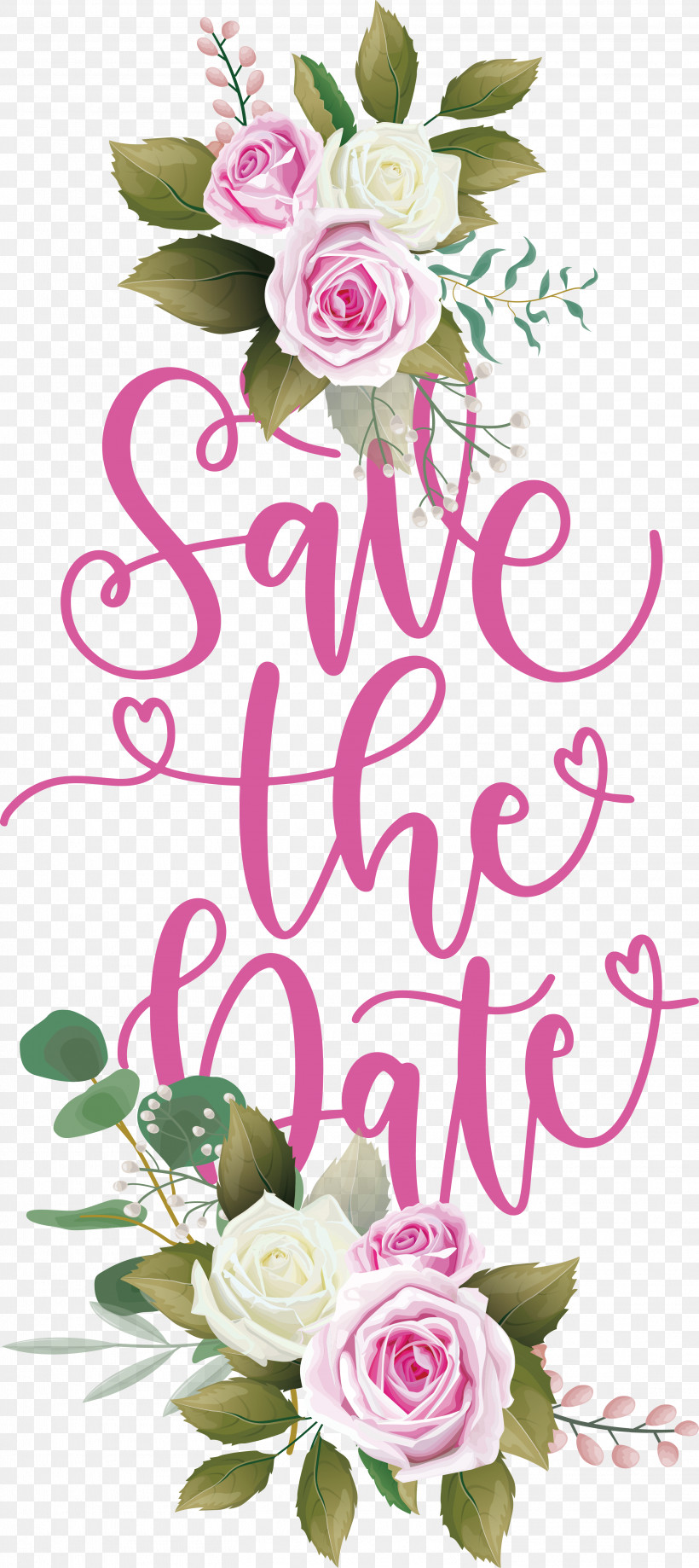 Save The Date, PNG, 3021x6772px, Floral Design, Pdf, Plain Text, Save The Date, Wedding Download Free