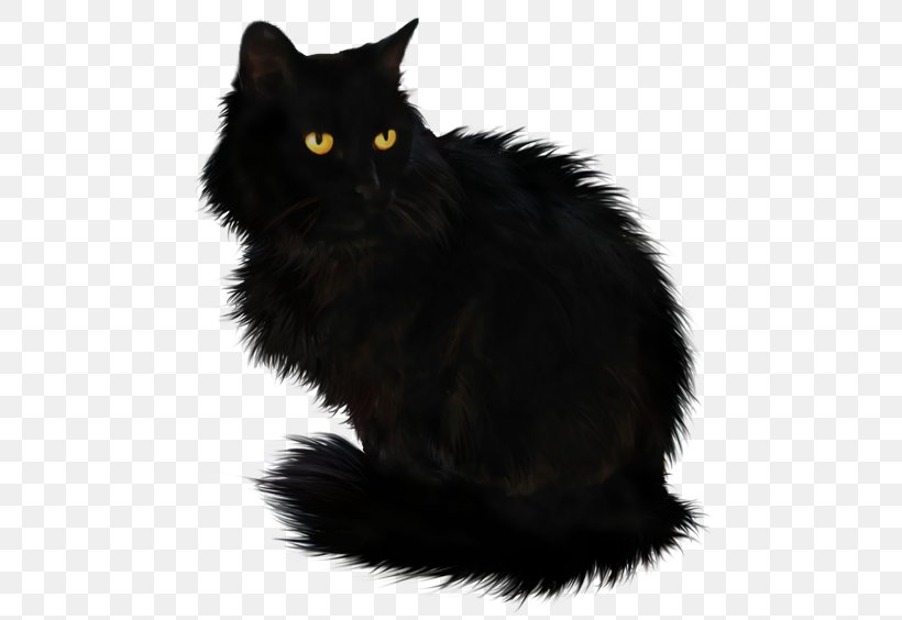 Black Cat Clip Art, PNG, 533x564px, Cat, Asian Semi Longhair, Black, Black And White, Black Cat Download Free