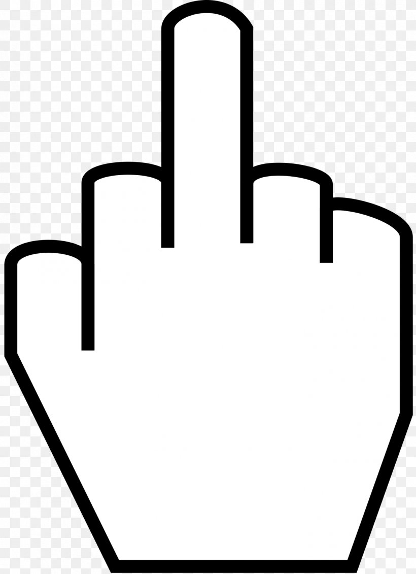 Middle Finger The Finger Clip Art, PNG, 1400x1931px, Middle Finger, Black, Black And White, Drawing, Finger Download Free