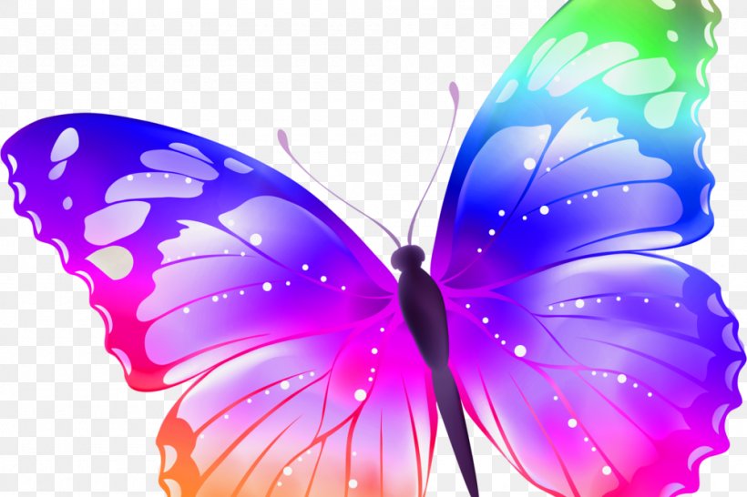 Butterfly Sticker Insect Clip Art, PNG, 1000x667px, Butterfly, Brush Footed Butterfly, Butterflies And Moths, Creativity, Insect Download Free
