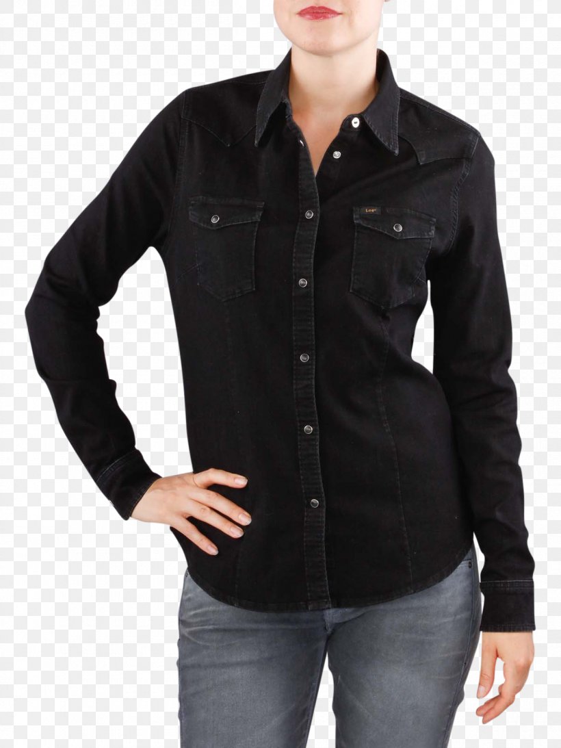 Jacket T-shirt Coat Polo Shirt Clothing, PNG, 1200x1600px, Jacket, Black, Blouse, Button, Clothing Download Free