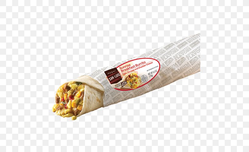 Vegetarian Cuisine Breakfast Burrito Delicatessen Wrap, PNG, 500x500px, Vegetarian Cuisine, Breakfast, Breakfast Burrito, Burrito, Cheese Download Free