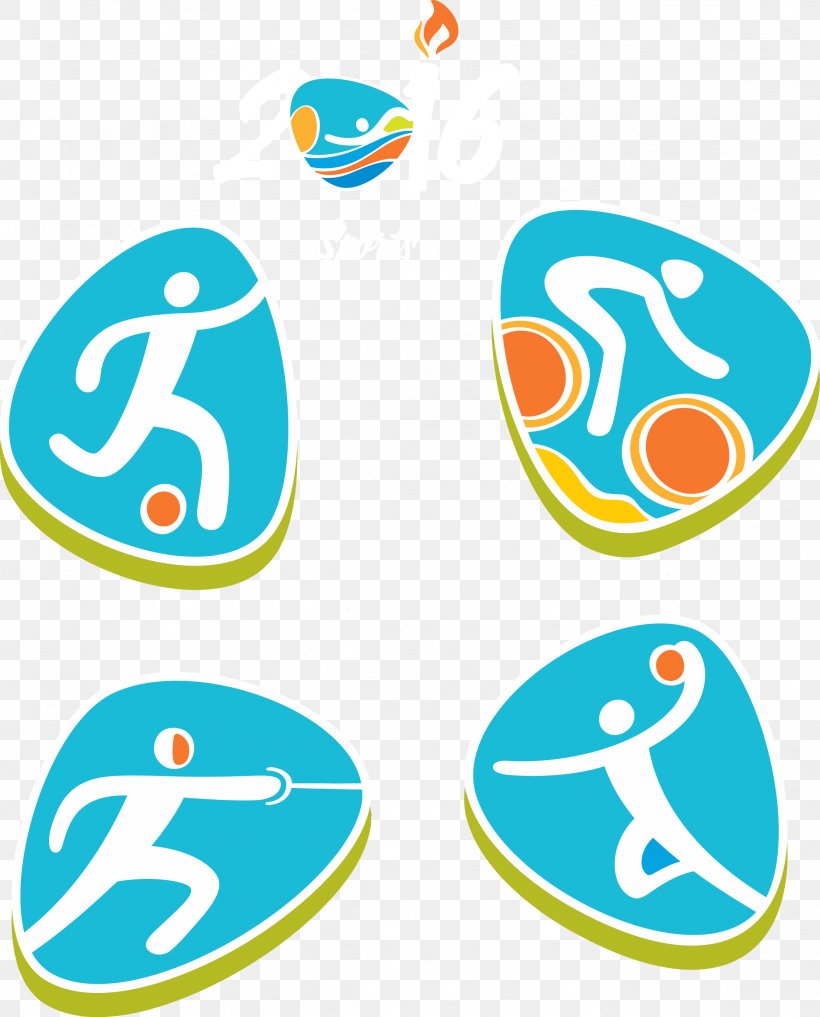 2016 Summer Olympics Sport Handball Icon, PNG, 2322x2881px, Sport, American Football, Aqua, Area, Flat Design Download Free
