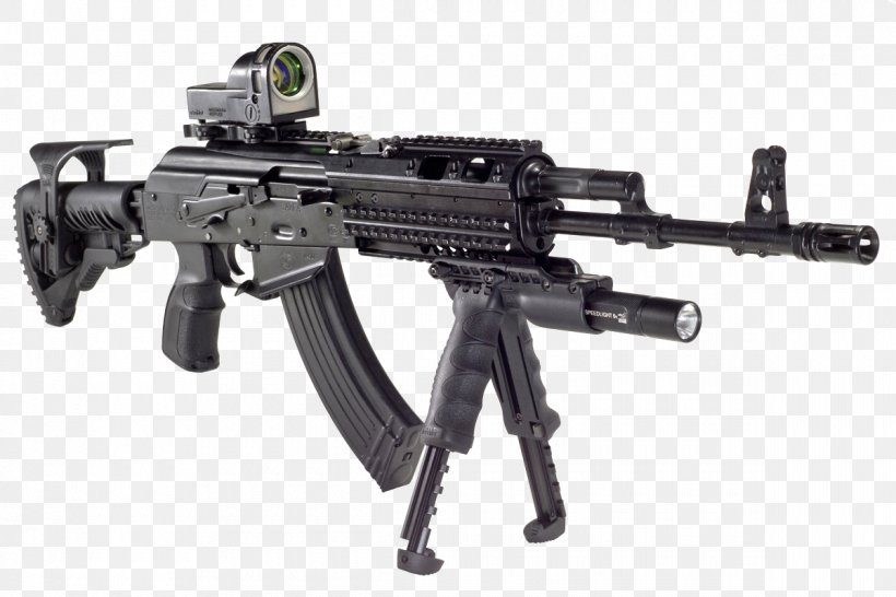 AK-47 Airsoft Guns Weapon Firearm, PNG, 1200x800px, Watercolor, Cartoon, Flower, Frame, Heart Download Free