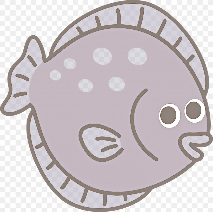 Cartoon, PNG, 3000x2988px, Flounder, Cartoon, Cartoon Flounder, Fish Download Free