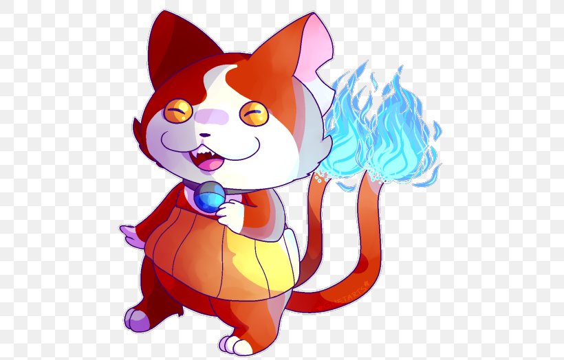 Yo-kai Watch 2 Whiskers Yōkai Kitten Legendary Creature, PNG, 500x524px, Yokai Watch 2, Art, Carnivoran, Cartoon, Cat Download Free