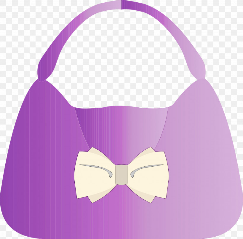 Bow Tie, PNG, 3000x2950px, Watercolor Handbag, Bag, Bow Tie, Handbag, Magenta Download Free