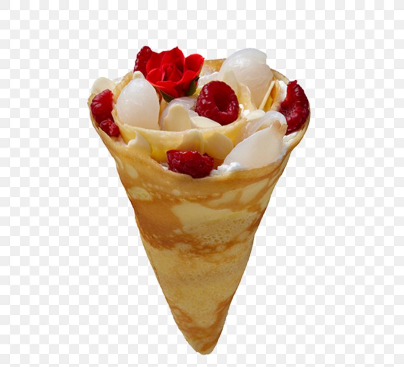 Crêpe Ice Cream Cones Pizza Breakfast, PNG, 495x746px, Ice Cream Cones, Brasserie, Bread, Breakfast, Chocolate Download Free