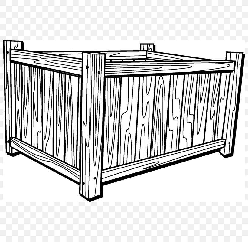 Bed Frame Line Angle, PNG, 800x800px, Bed Frame, Bed, Black And White, Fence, Furniture Download Free