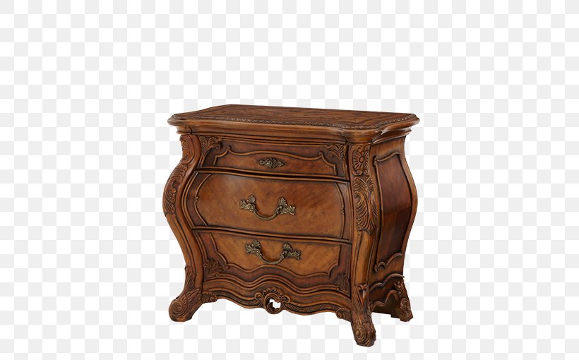 Bedside Tables Amini Innovation, Corp. AICO Palais Royale Nightstand AICO Palais Royale Double Dresser AICO Palais Royale Triple Dresser, PNG, 600x510px, Bedside Tables, Antique, Bedroom, Chest Of Drawers, Drawer Download Free