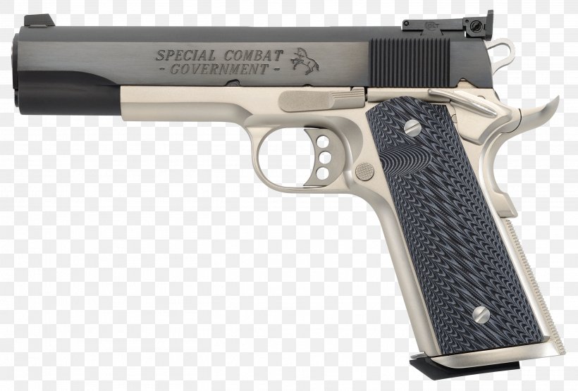 Colt's Manufacturing Company Firearm Webley & Scott M1911 Pistol, PNG, 2812x1904px, 38 Super, 45 Acp, 380 Acp, Colt S Manufacturing Company, Air Gun Download Free