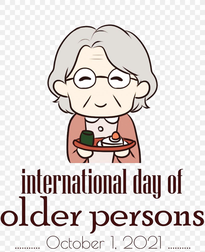 International Day For Older Persons Older Person Grandparents, PNG, 2446x3000px, International Day For Older Persons, Ageing, Cartoon, Face, Forehead Download Free