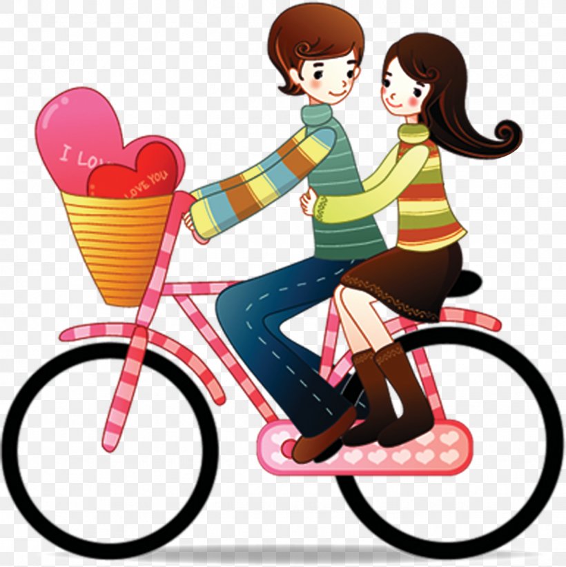 Love Romance Couple Intimate Relationship Valentines Day, PNG, 1426x1431px, Love, Artwork, Bicycle, Boyfriend, Couple Download Free
