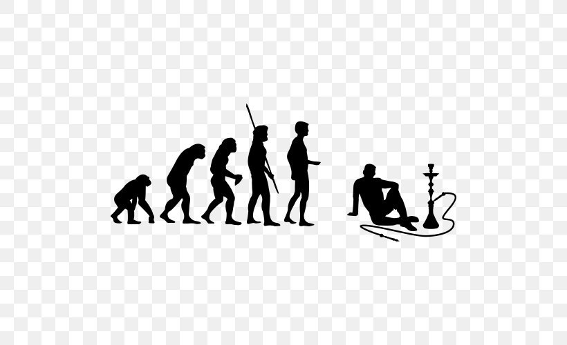T-shirt Human Evolution Devolution Evolutionary Art, PNG, 500x500px, Tshirt, Area, Black, Black And White, Brand Download Free