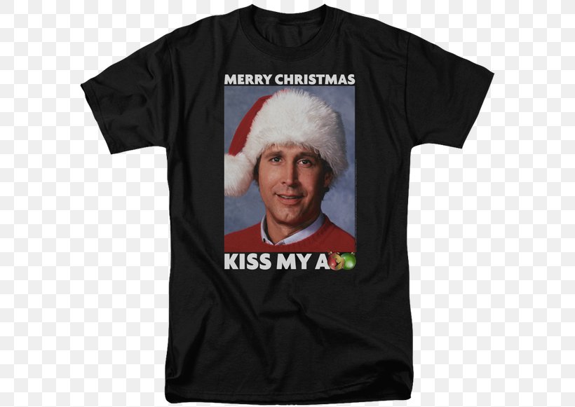 T-shirt National Lampoon's Christmas Vacation Clark Griswold Hoodie Sleeve, PNG, 600x581px, Tshirt, Active Shirt, Brand, Christmas, Clark Griswold Download Free