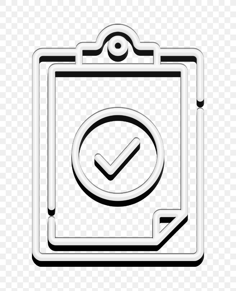 Checklist Icon Manufacturing Icon, PNG, 718x1010px, Checklist Icon, Black, Black And White, Chemical Symbol, Chemistry Download Free