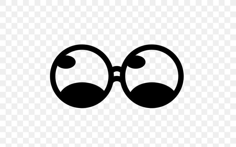 Glasses Goggles Clip Art, PNG, 512x512px, Glasses, Black, Black And White, Eyewear, Goggles Download Free