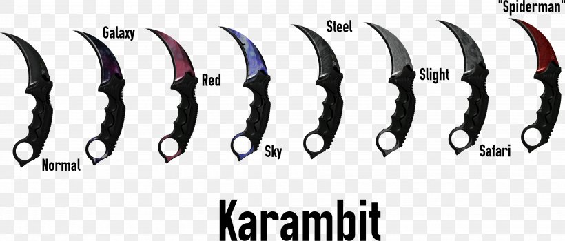 Knife Karambit Counter-Strike: Global Offensive Spider-Man Paper, PNG, 3671x1571px, Watercolor, Cartoon, Flower, Frame, Heart Download Free