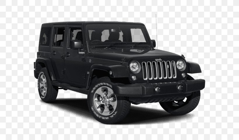2018 Jeep Wrangler JK Unlimited Sahara Chrysler Dodge Sport Utility Vehicle, PNG, 640x480px, 2018 Jeep Wrangler Jk Unlimited, Jeep, Automotive Exterior, Automotive Tire, Automotive Wheel System Download Free