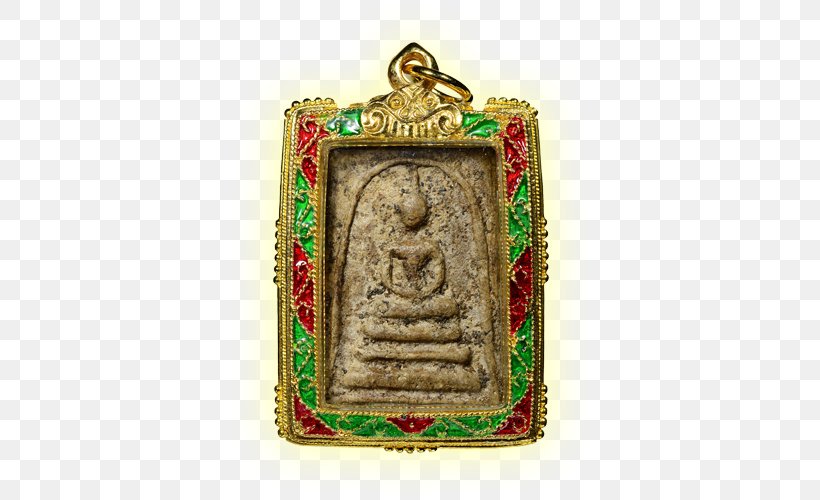 Buddha Sothon Thailand Thai Buddha Amulet Ubosot Locket, PNG, 500x500px, Thailand, Amulet, Artifact, Brass, Cetiya Download Free