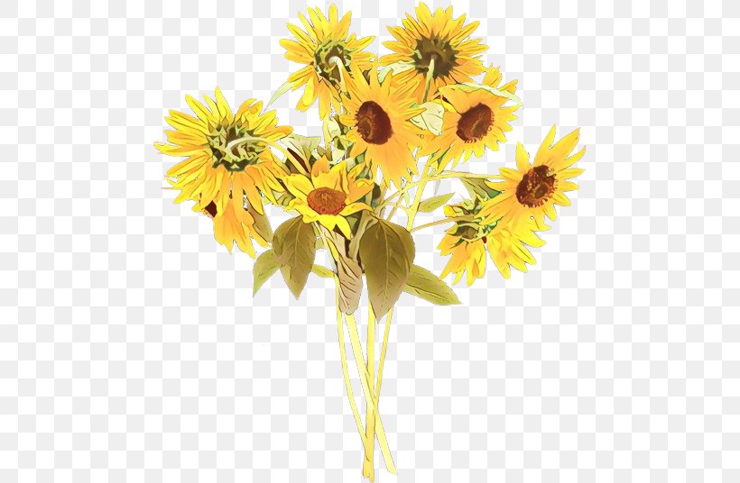 Common Sunflower Cut Flowers Floral Design Flower Bouquet, PNG, 480x536px, Common Sunflower, Annual Plant, Artificial Flower, Asterales, Blackeyed Susan Download Free
